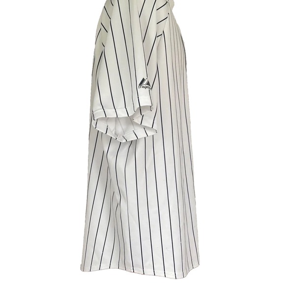 MAJESTIC NEW YORK YANKEES DEREK JETER #2 STITCHED JERSEY SIZE XL - Picture 4 of 8